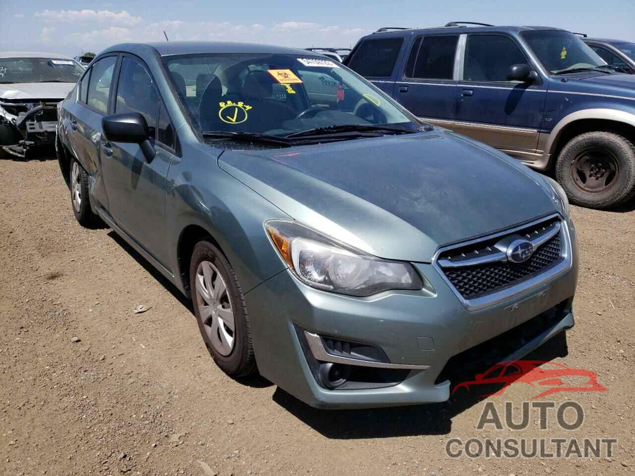 SUBARU IMPREZA 2016 - JF1GJAA65GH008309