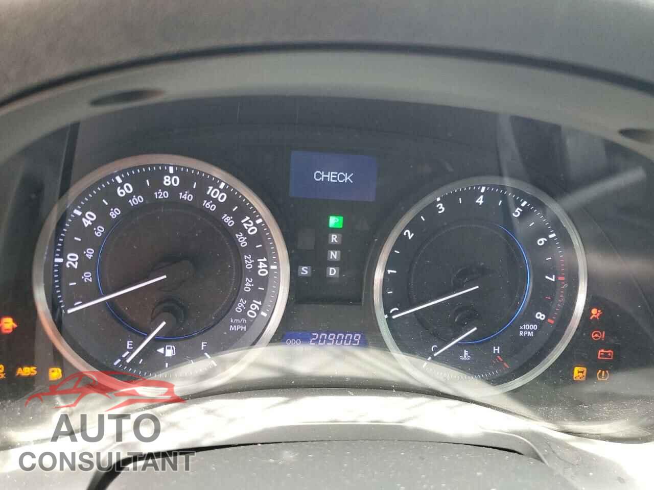 LEXUS IS 2012 - JTHBE5C21C5029923