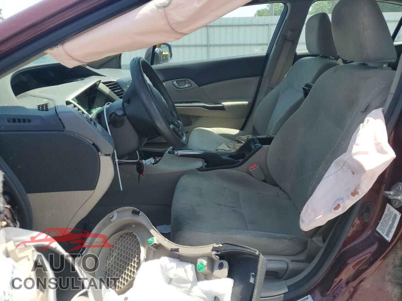 HONDA CIVIC 2012 - 2HGFB2F55CH504693