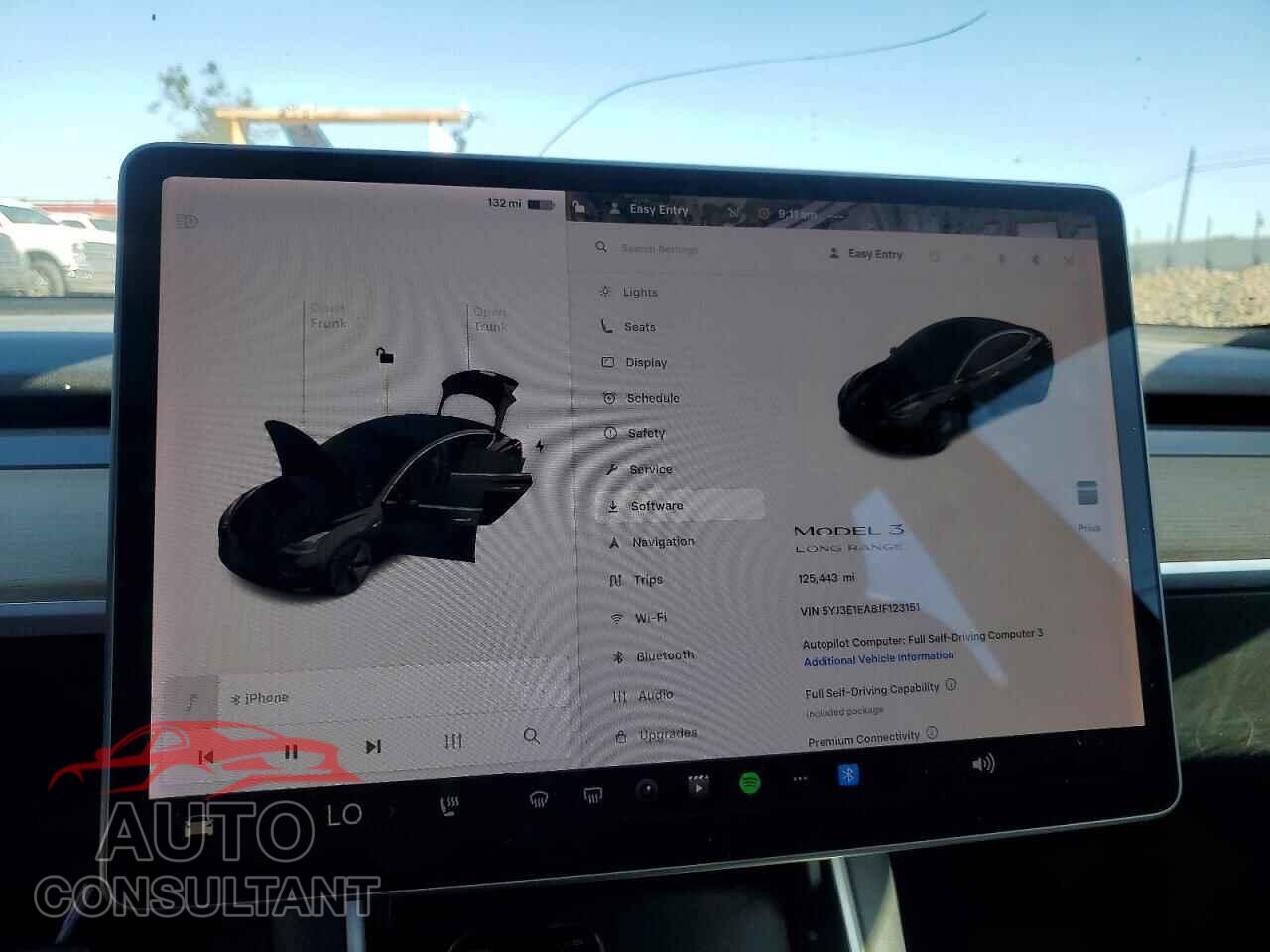 TESLA MODEL 3 2018 - 5YJ3E1EA8JF123151