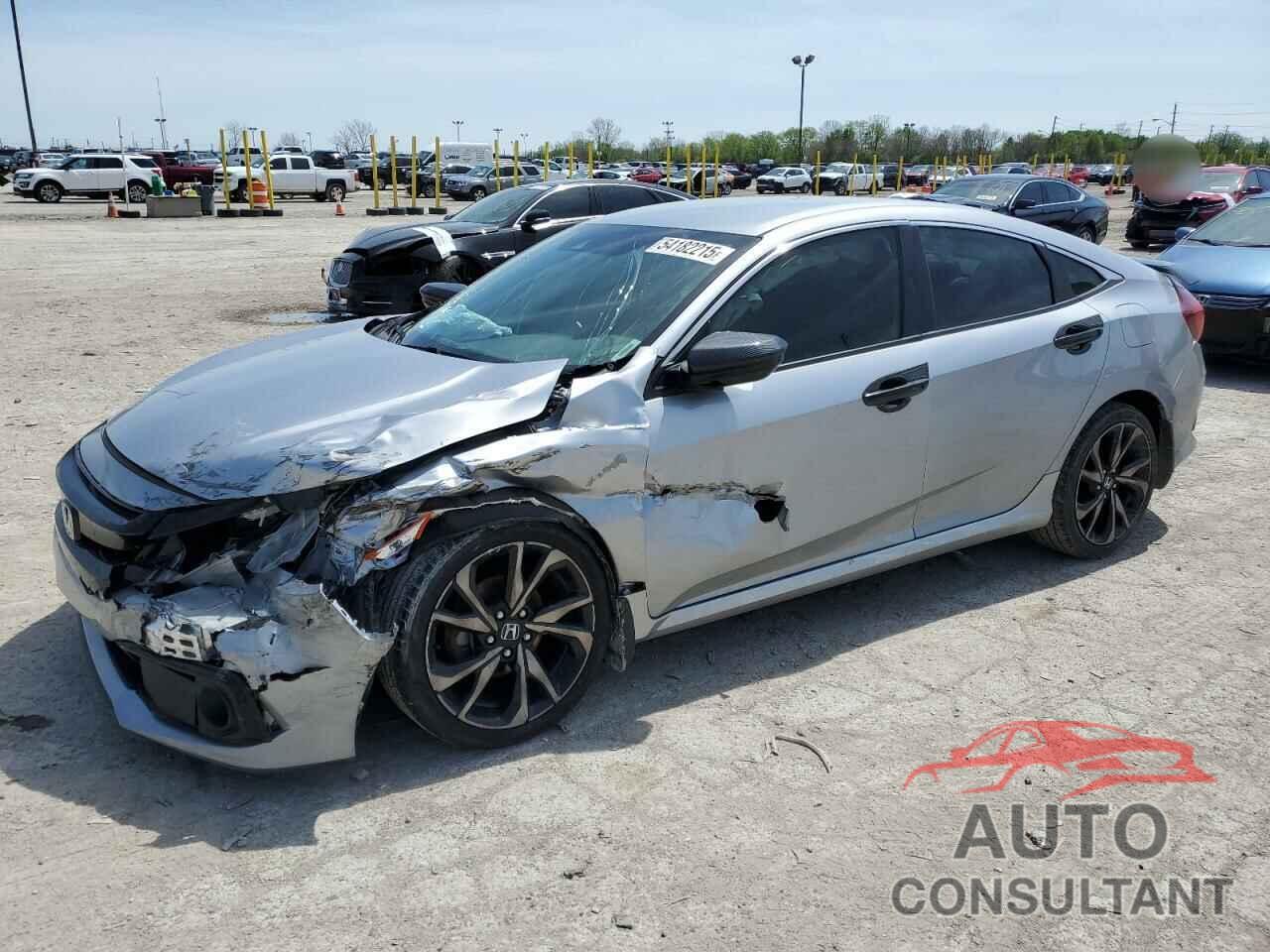 HONDA CIVIC 2019 - 2HGFC2F83KH536998