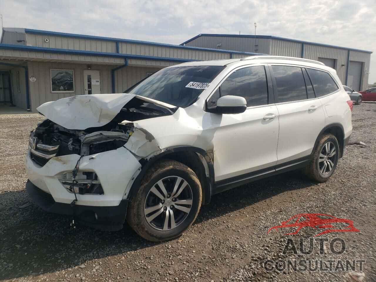 HONDA PILOT 2016 - 5FNYF6H87GB059511