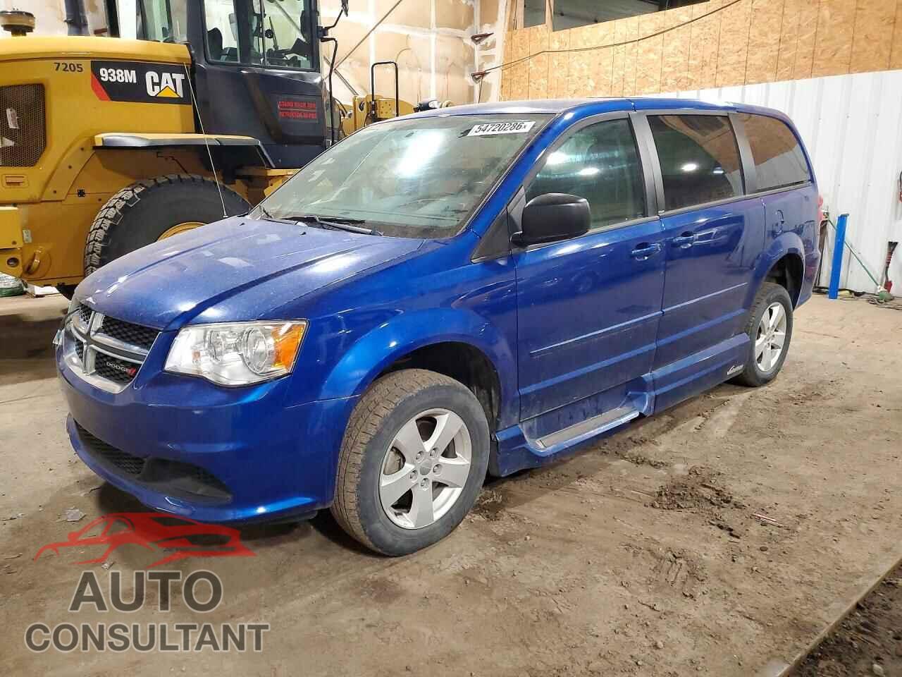 DODGE CARAVAN 2013 - 2C4RDGBG2DR772834
