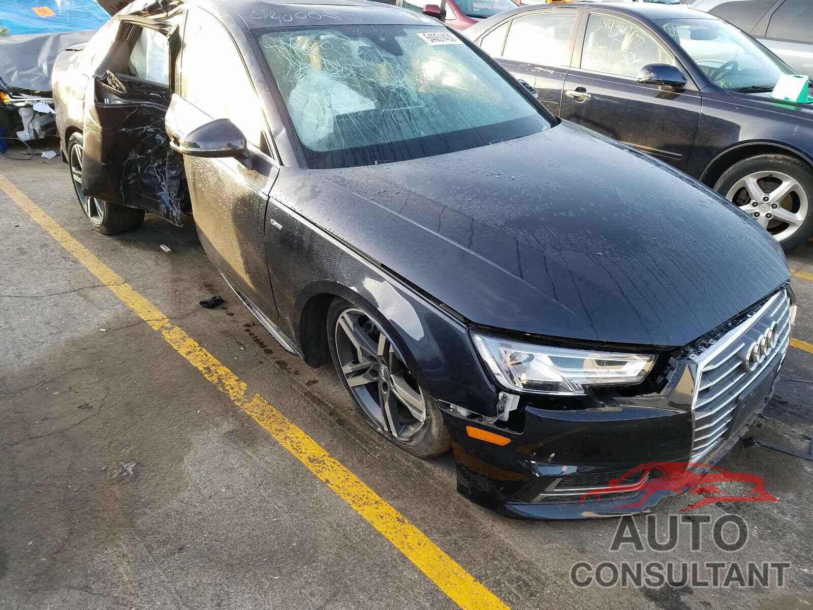 AUDI A4 2017 - WAUENAF48HN057209