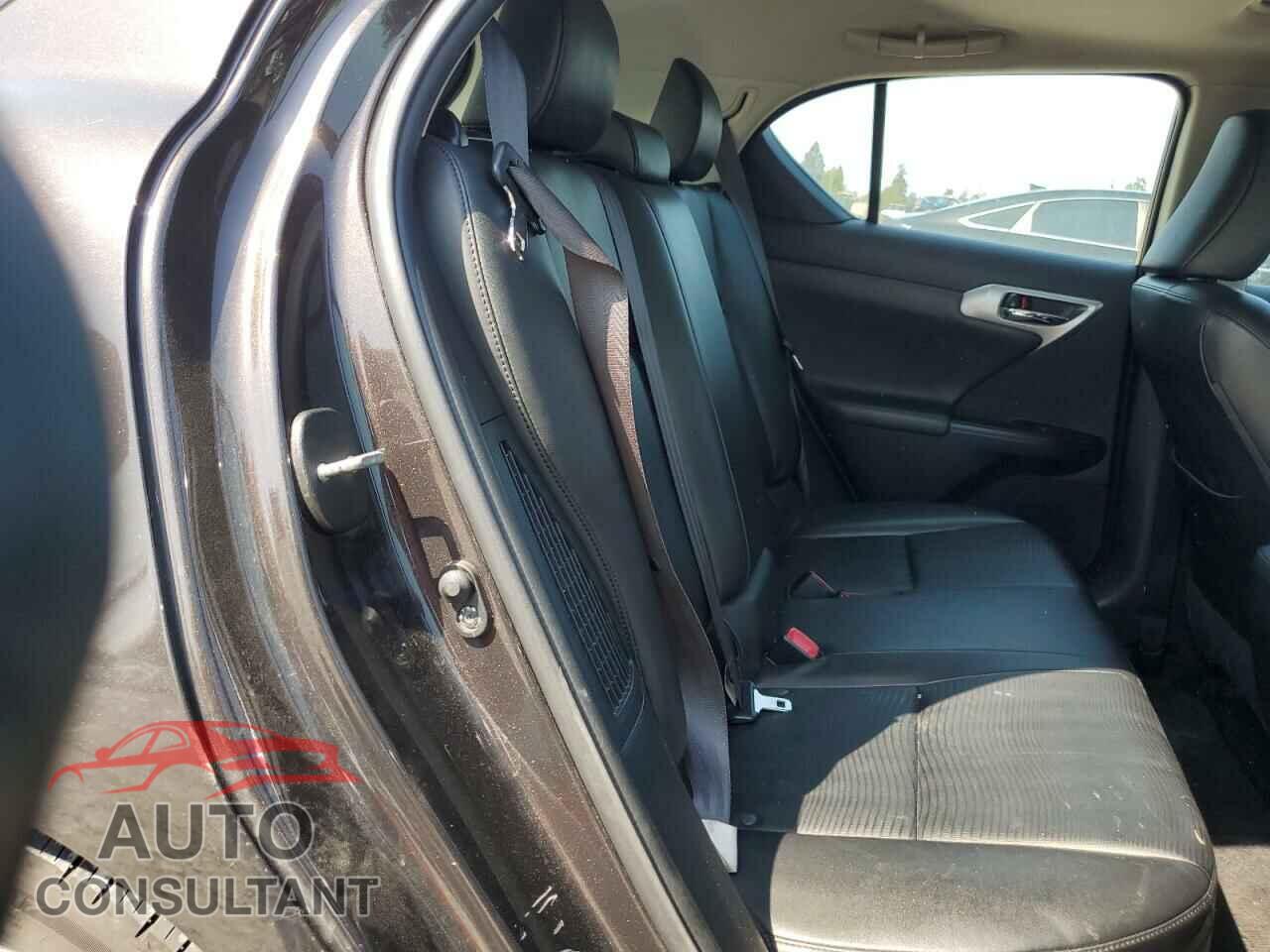LEXUS CT 200 2012 - JTHKD5BH3C2112182