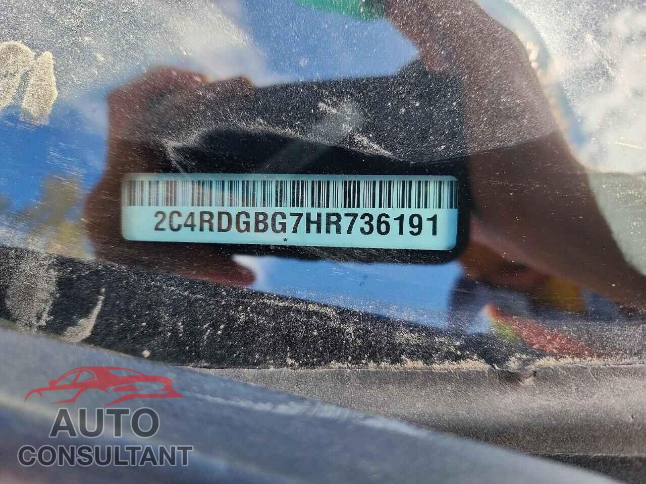 DODGE CARAVAN 2017 - 2C4RDGBG7HR736191