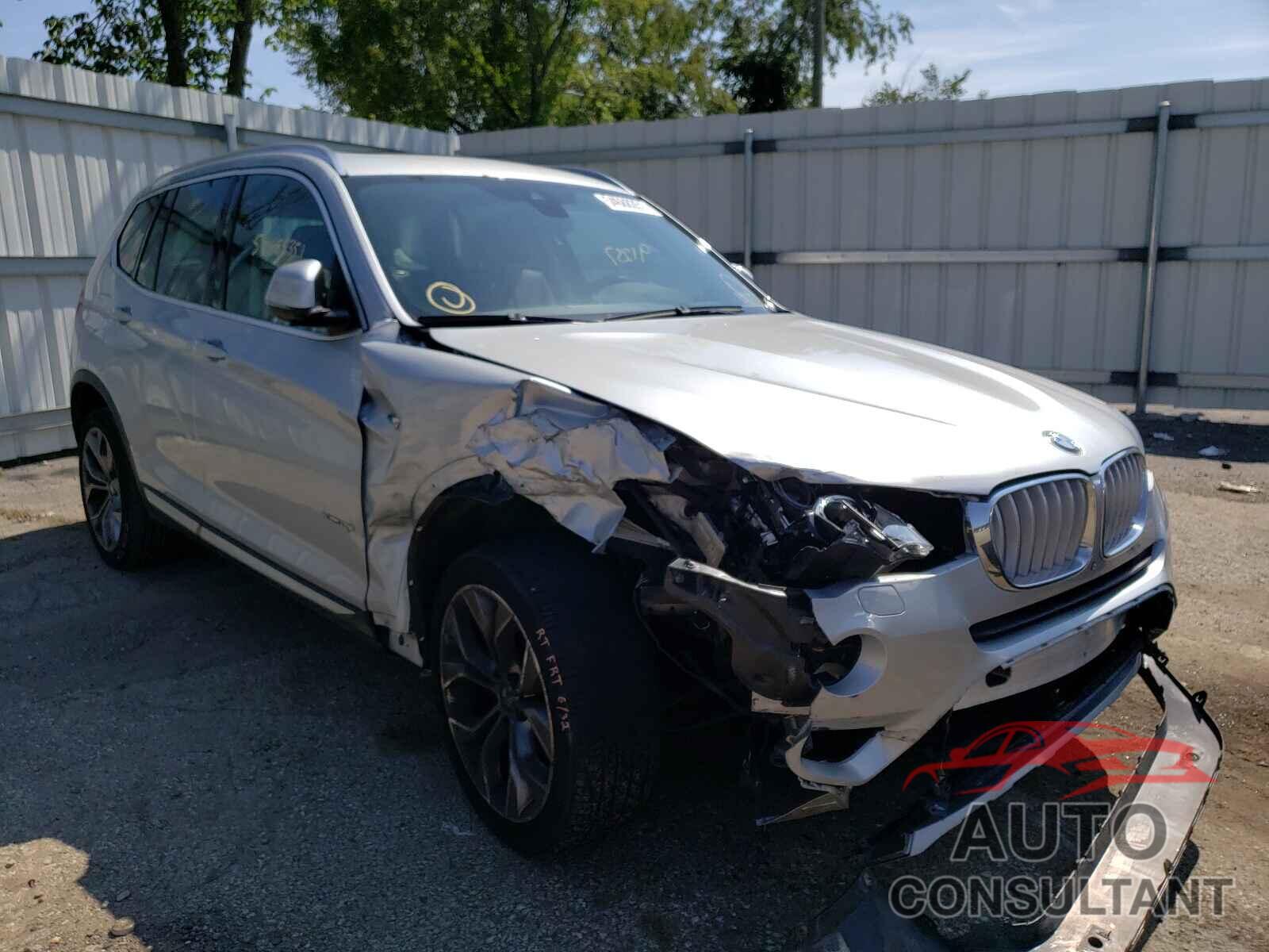 BMW X3 2016 - 5UXWX9C55G0D65321