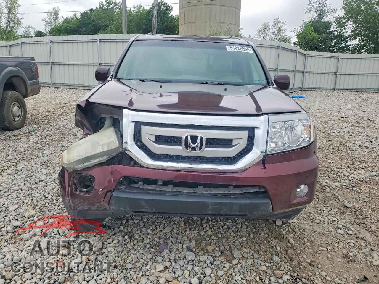 HONDA PILOT 2011 - 5FNYF4H57BB026382