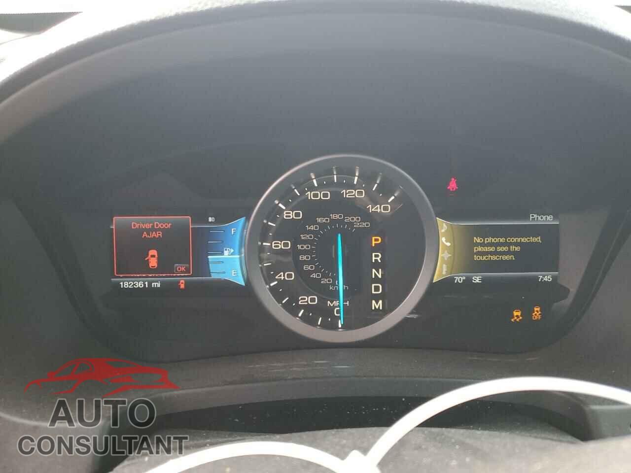 FORD EXPLORER 2012 - 1FMHK8F89CGB00727
