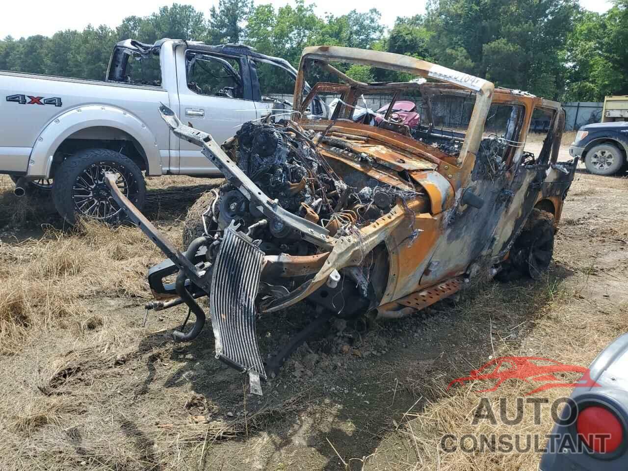 JEEP WRANGLER 2017 - 1C4BJWFG4HL664101