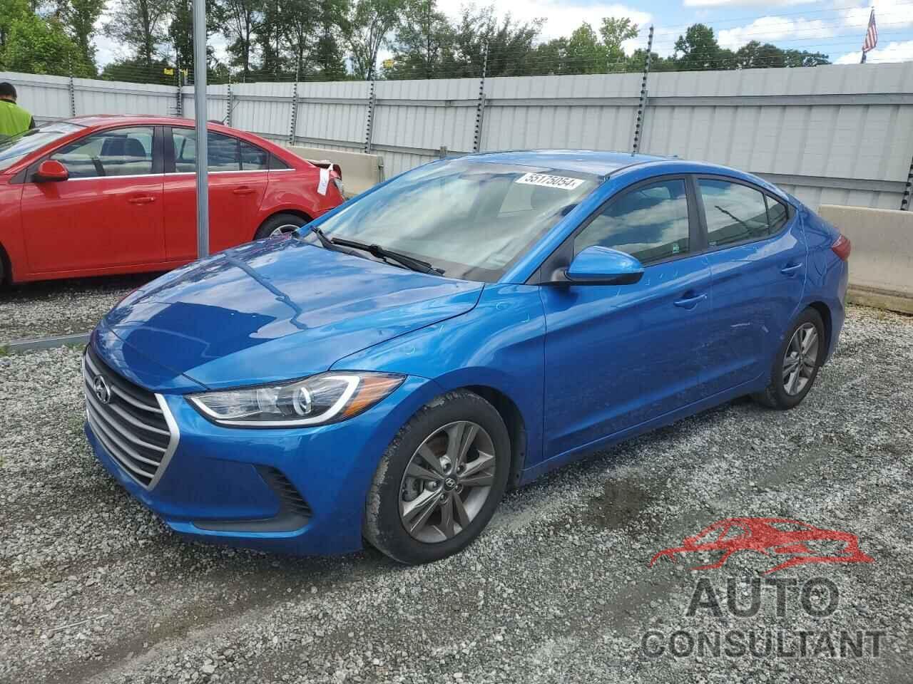 HYUNDAI ELANTRA 2018 - 5NPD84LF4JH256860