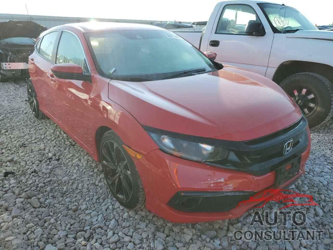 HONDA CIVIC 2019 - 2HGFC2F83KH536029