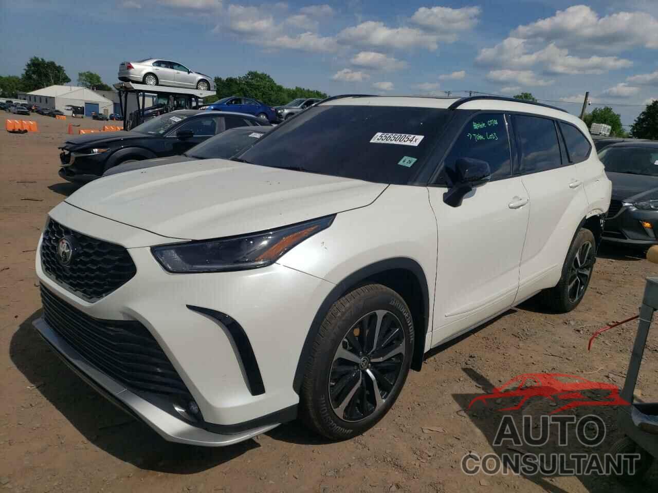 TOYOTA HIGHLANDER 2021 - 5TDLZRBH4MS121384