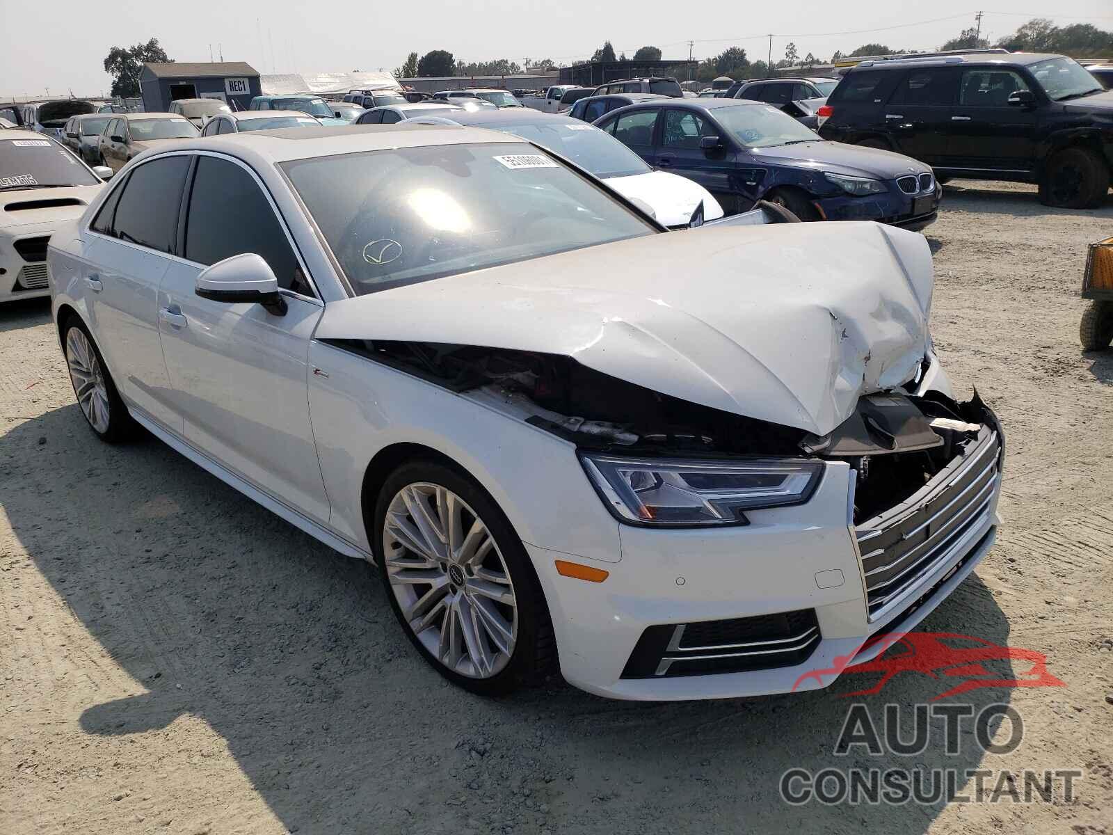 AUDI A4 2017 - WAUENAF41HN017134