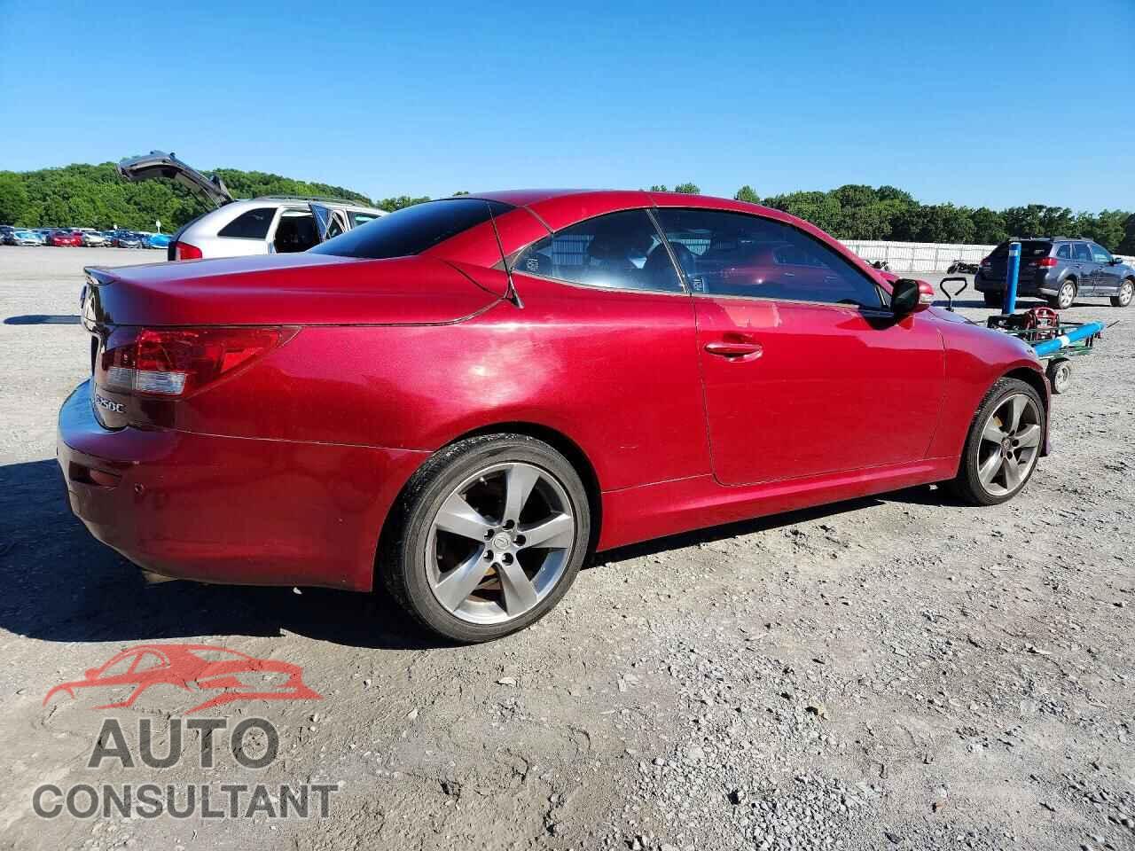 LEXUS IS 2011 - JTHFF2C28B2520177