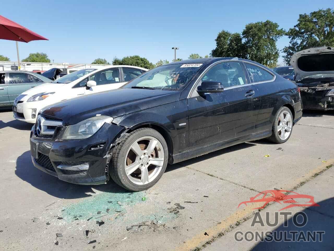 MERCEDES-BENZ C-CLASS 2012 - WDDGJ4HB9CF883225