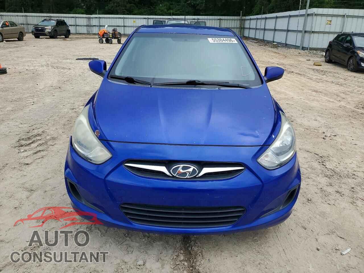 HYUNDAI ACCENT 2013 - KMHCT5AE5DU084726