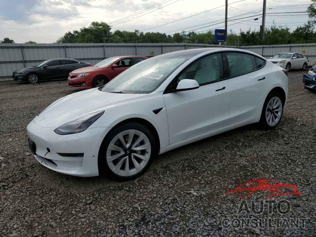 TESLA MODEL 3 2022 - 5YJ3E1EA8NF317362