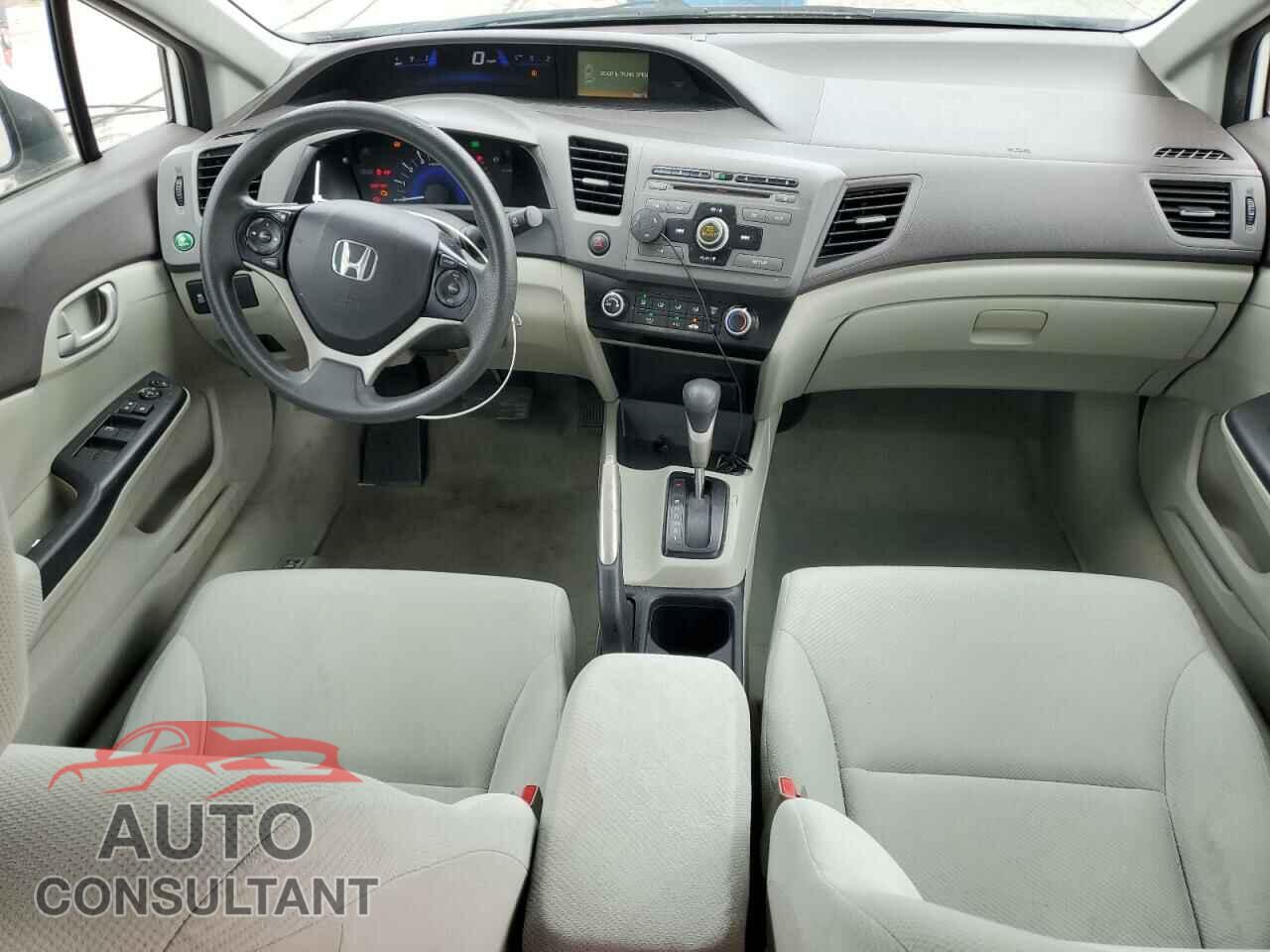 HONDA CIVIC 2012 - 19XFB2F56CE351445