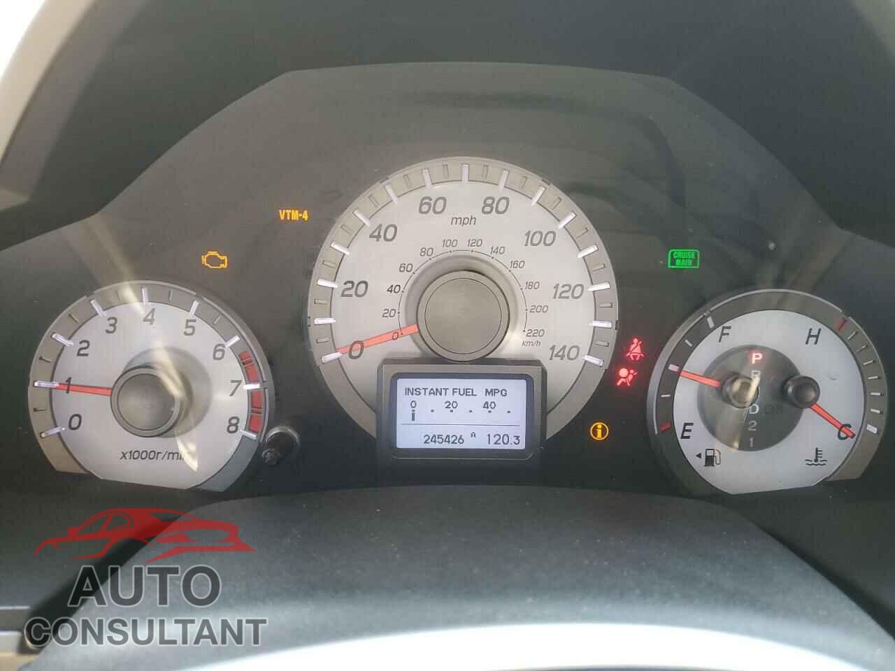 HONDA PILOT 2012 - 5FNYF4H92CB059200