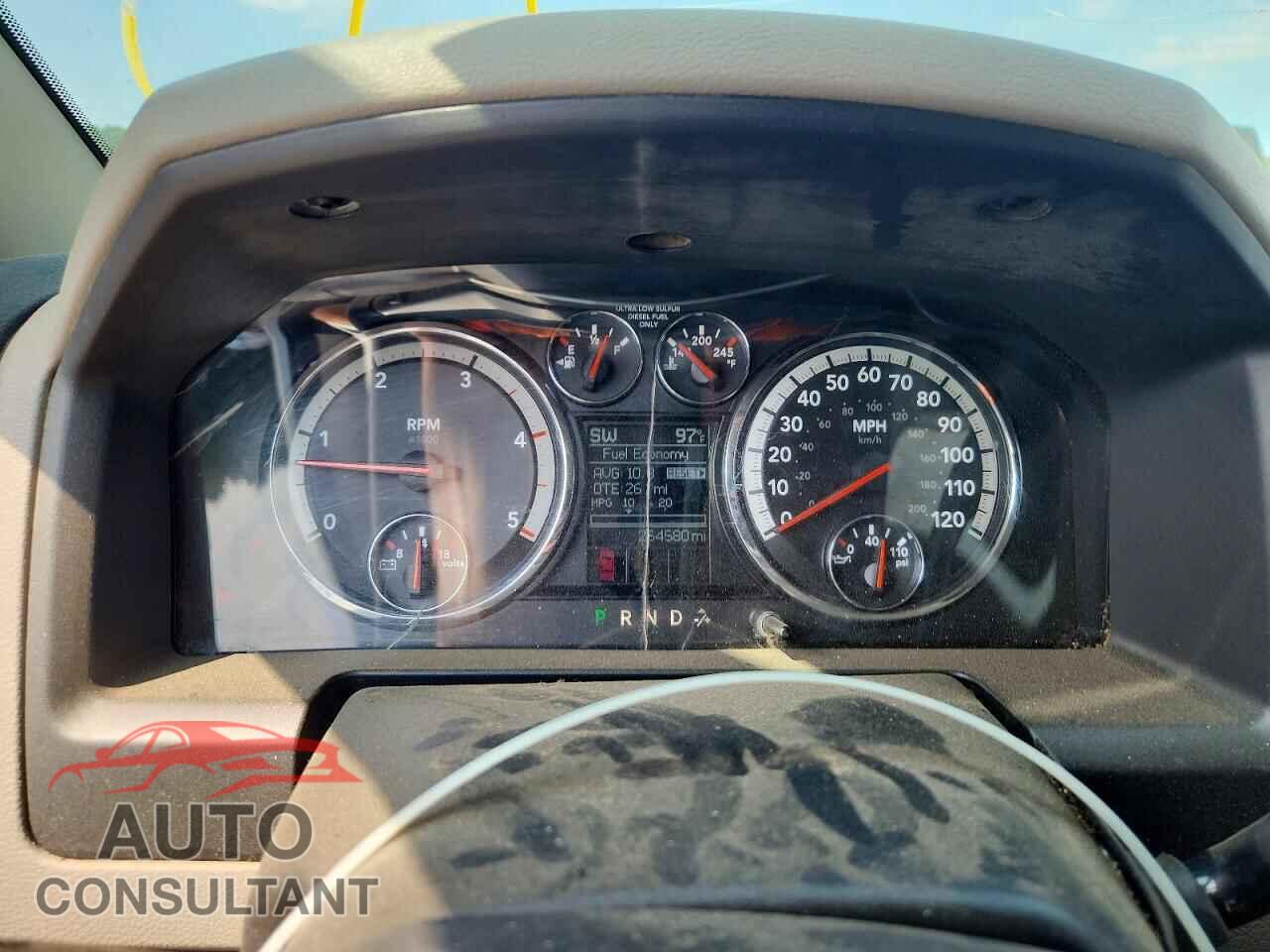 DODGE RAM 2500 2012 - 3C6UD5DL9CG292911