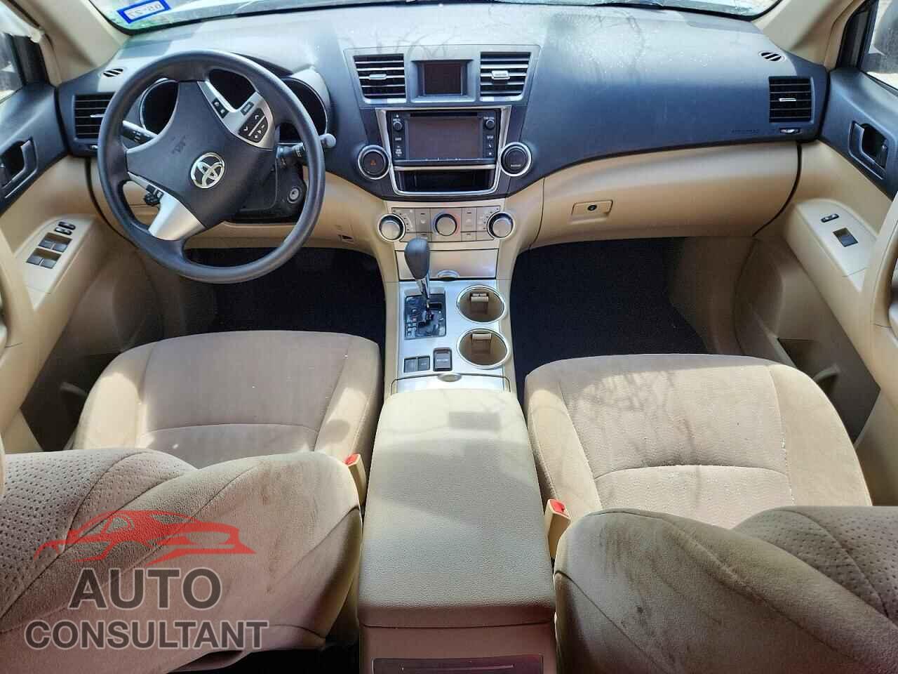 TOYOTA HIGHLANDER 2013 - 5TDZA3EH8DS037286