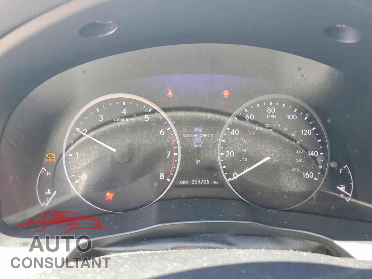 LEXUS ES350 2013 - JTHBK1GG4D2083758