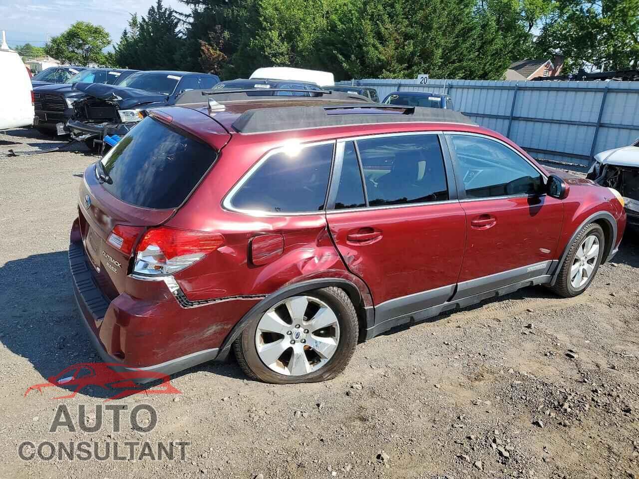 SUBARU OUTBACK 2011 - 4S4BRBKC4B3442116