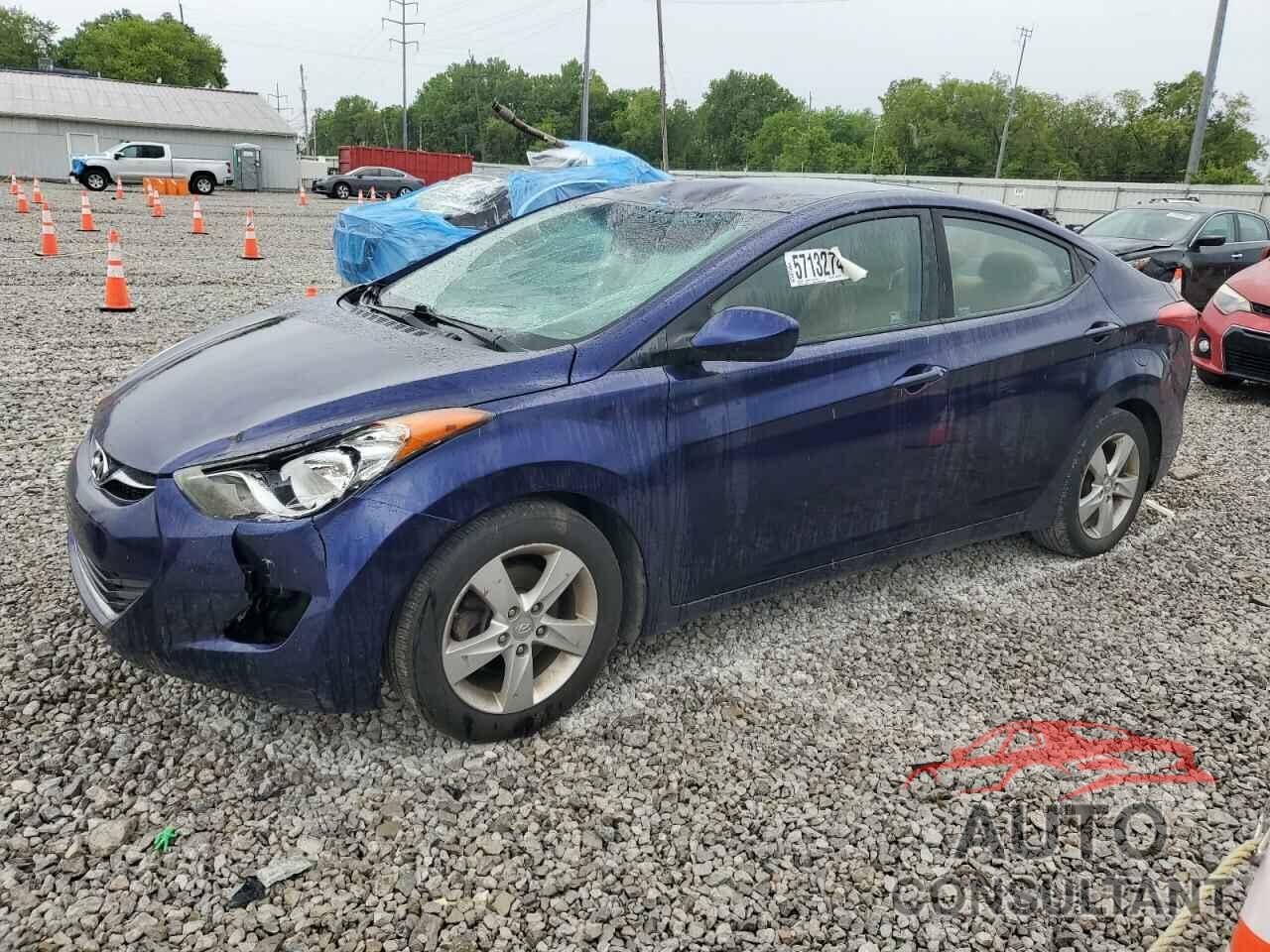 HYUNDAI ELANTRA 2013 - 5NPDH4AE3DH270778