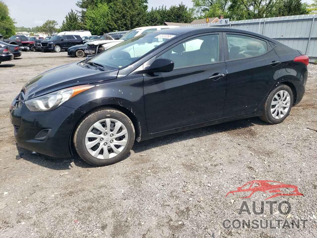 HYUNDAI ELANTRA 2012 - KMHDH4AE6CU448246