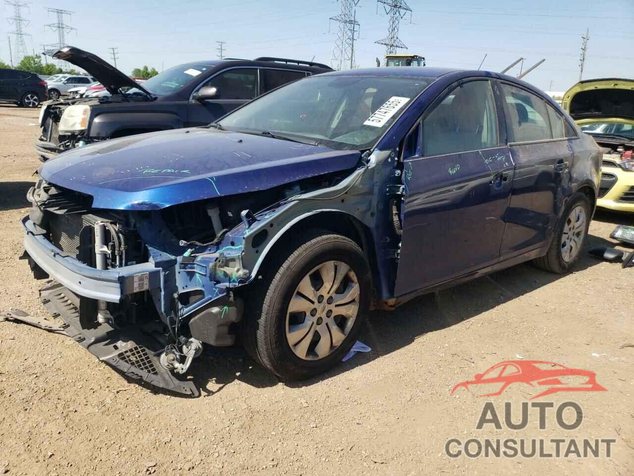 CHEVROLET CRUZE 2013 - 1G1PA5SH9D7126441