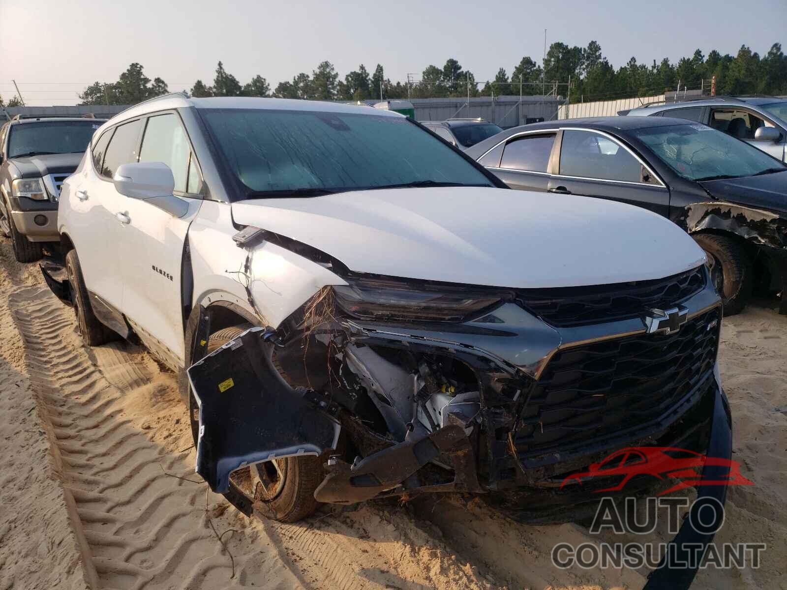 CHEVROLET BLAZER 2019 - 3GNKBERS5KS653401