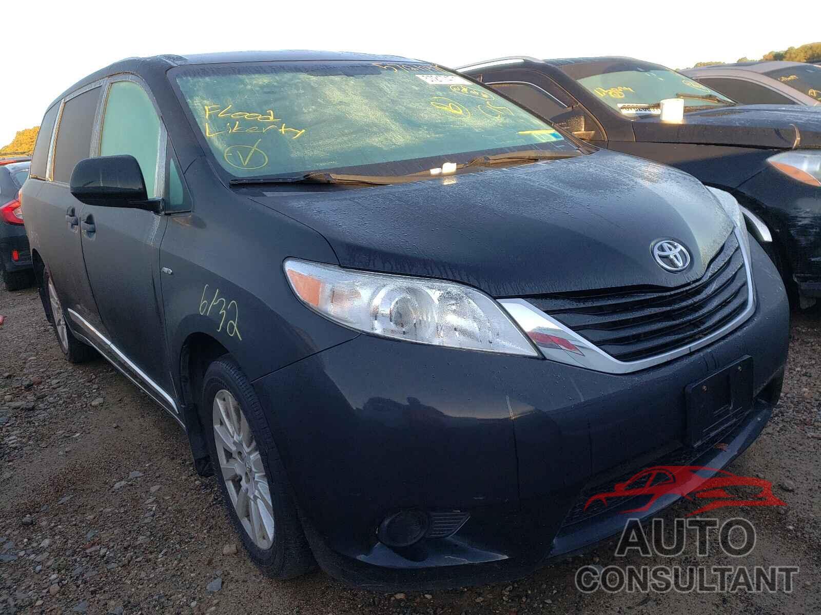 TOYOTA SIENNA 2017 - 5TDJZ3DC4HS165199