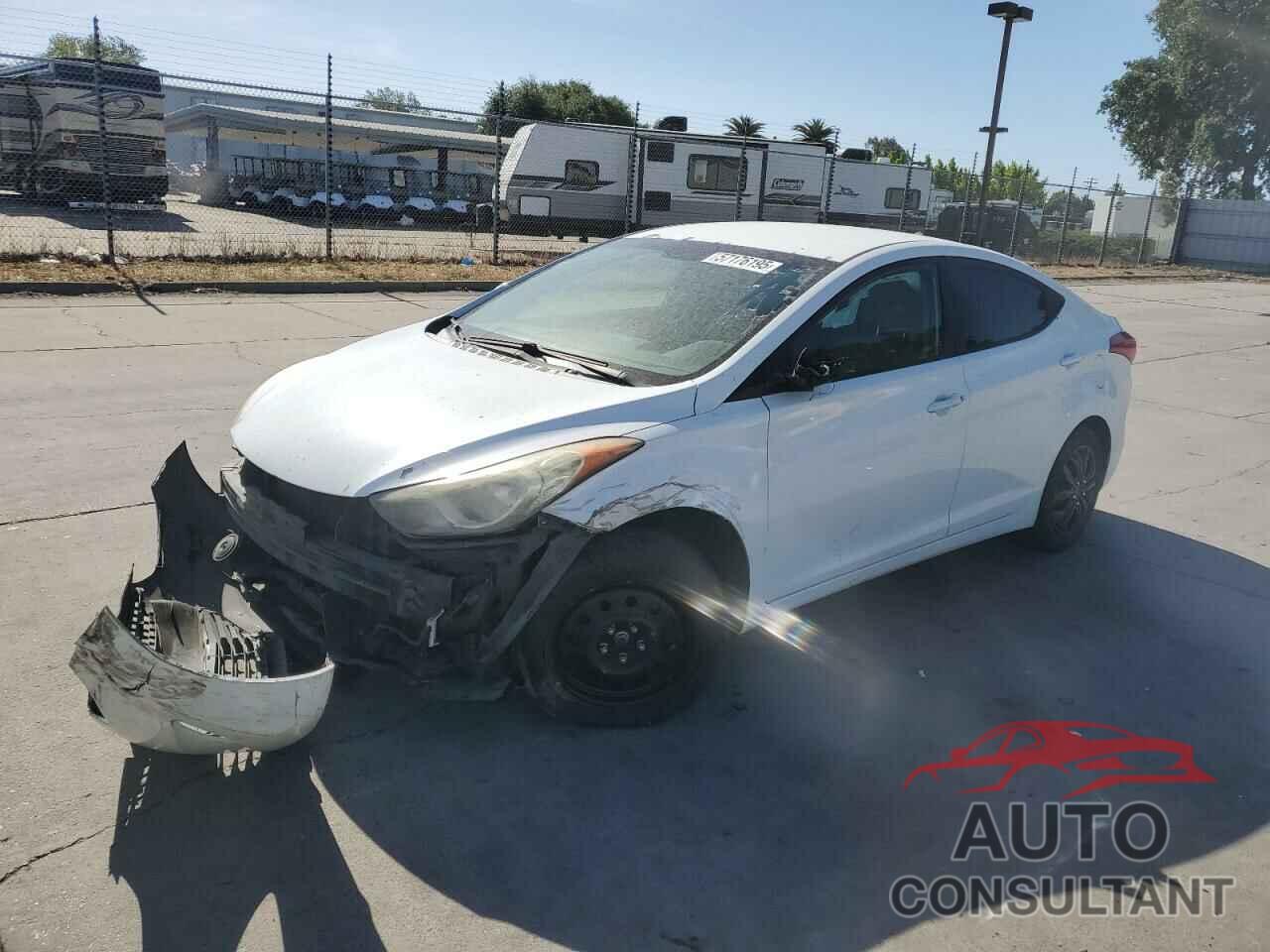 HYUNDAI ELANTRA 2011 - 5NPDH4AE5BH050815