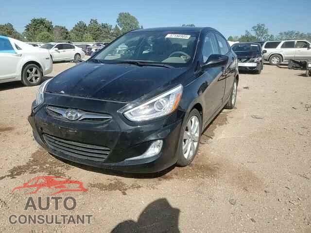 HYUNDAI ACCENT 2014 - KMHCU4AEXEU753646
