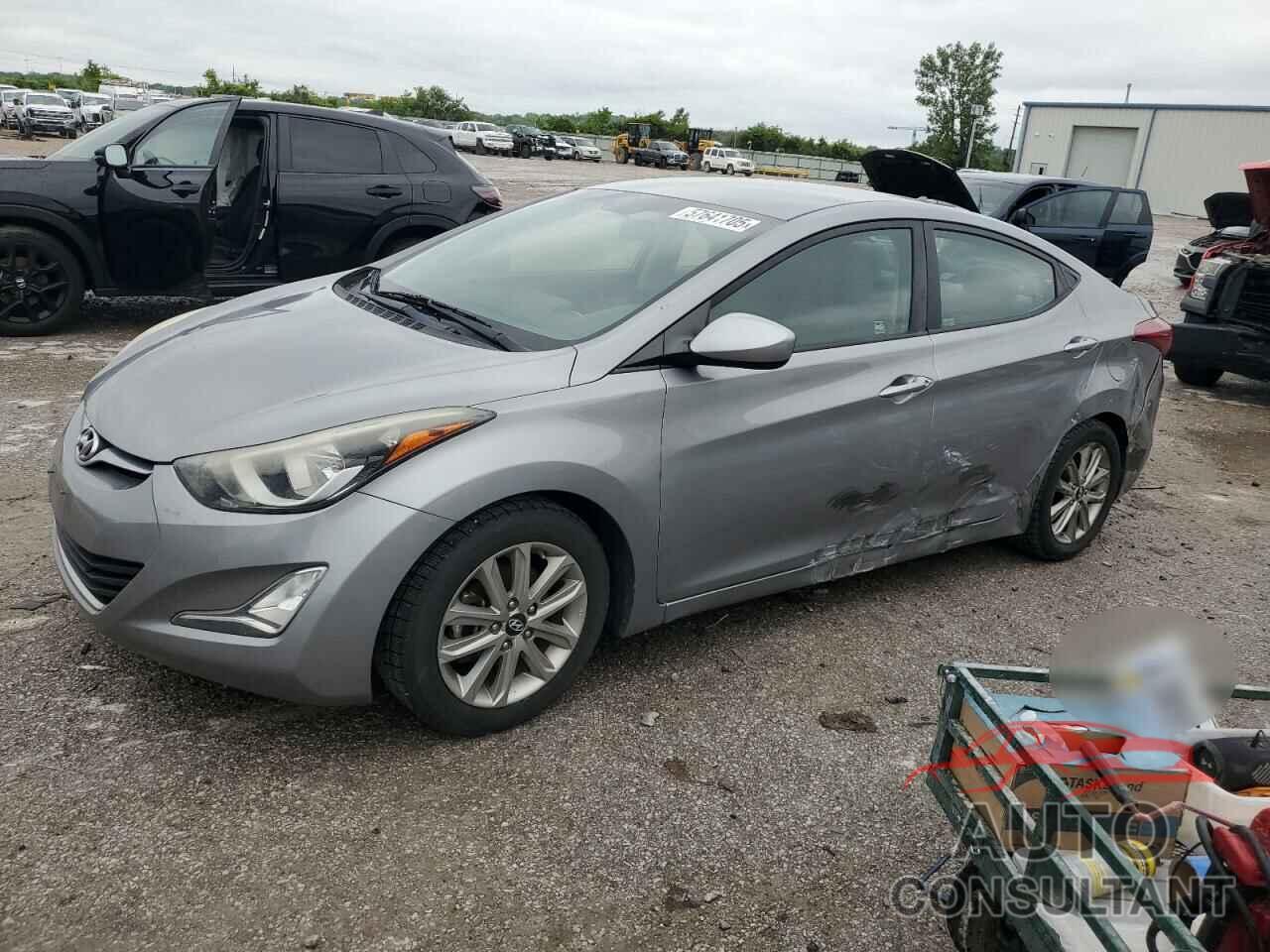 HYUNDAI ELANTRA 2014 - KMHDH4AE2EU052558