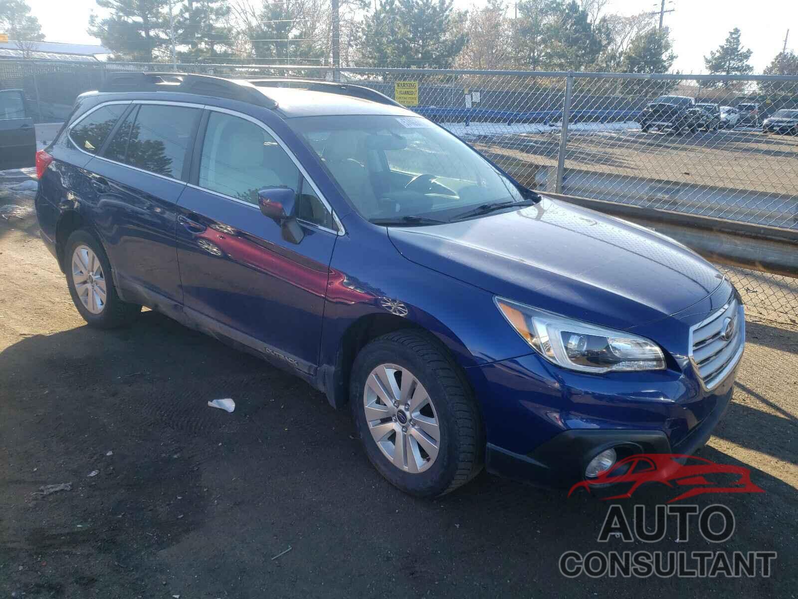 SUBARU OUTBACK 2016 - 4S4BSBEC2G3312617