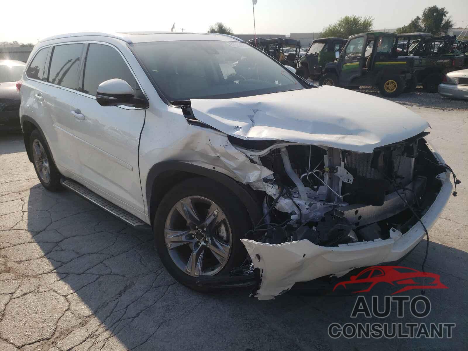 TOYOTA HIGHLANDER 2018 - 5TDDZRFH6JS868835