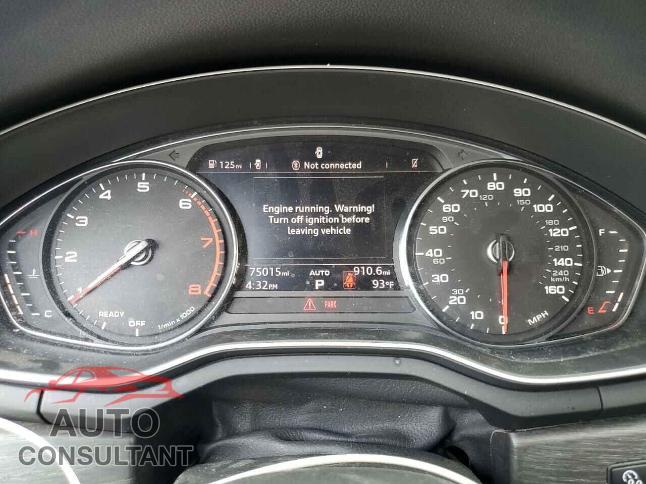 AUDI A4 2018 - WAUKMAF40JA045848