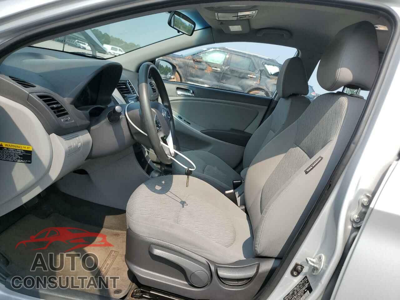 HYUNDAI ACCENT 2012 - KMHCU4AE4CU164167