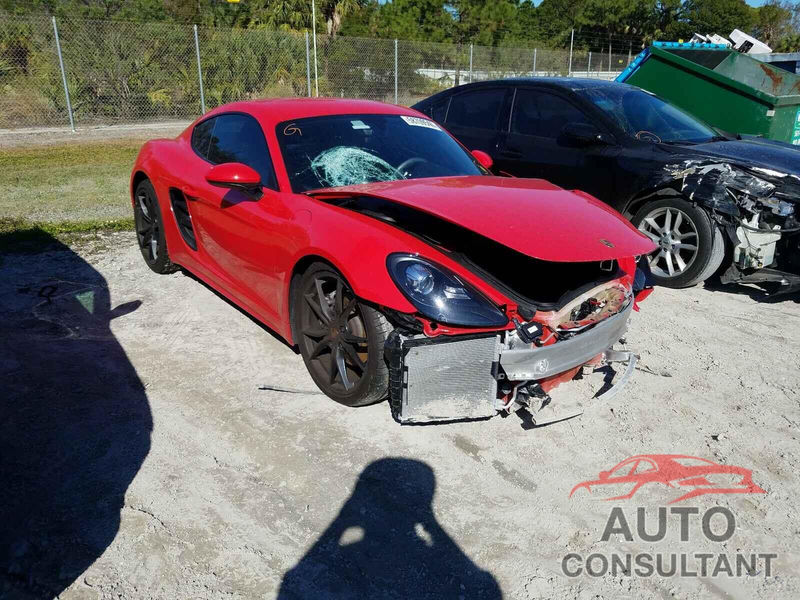 PORSCHE CAYMAN 2019 - WP0AA2A87KS260436