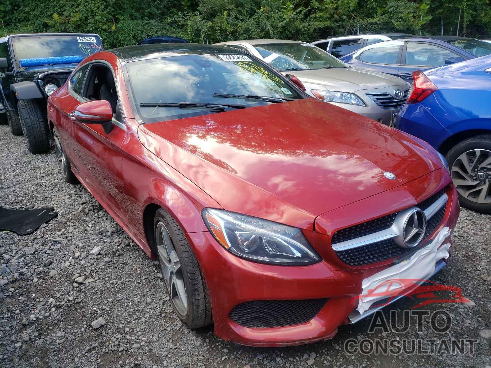 MERCEDES-BENZ C-CLASS 2017 - WDDWJ4KB6HF402813