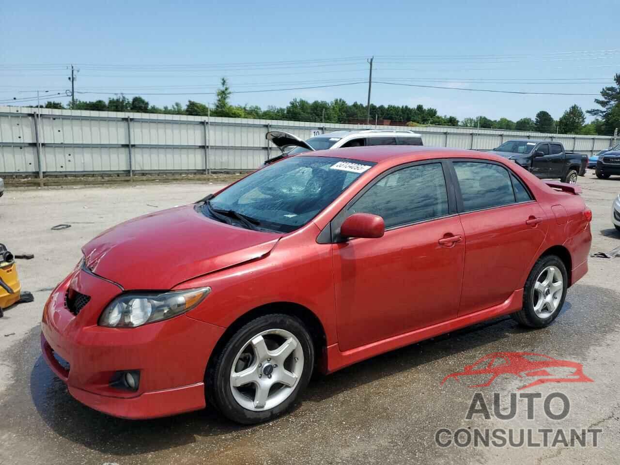 TOYOTA COROLLA 2009 - 1NXBU40E39Z106895