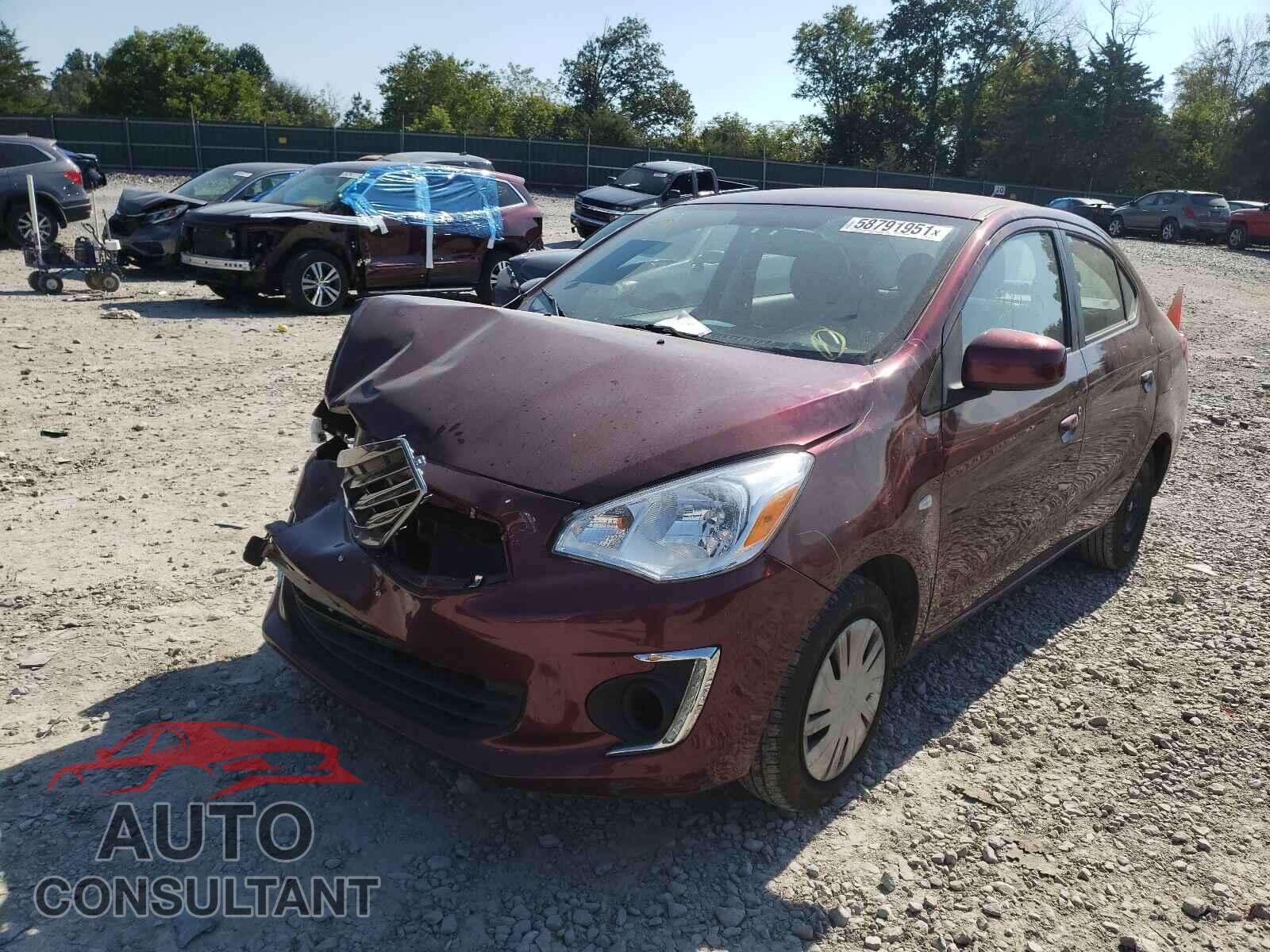 MITSUBISHI MIRAGE 2017 - ML32F3FJ8HHF15775