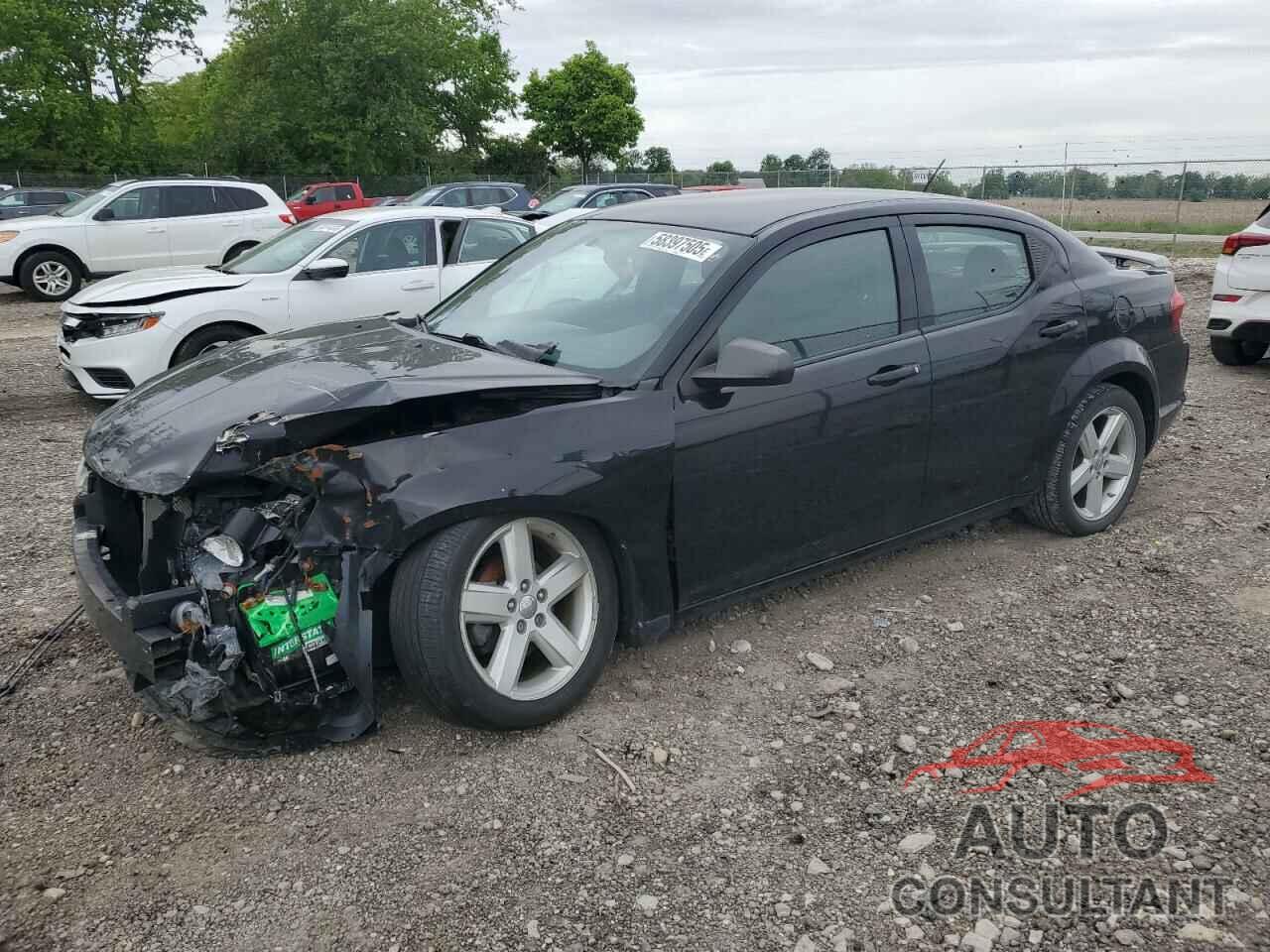 DODGE AVENGER 2013 - 1C3CDZAB6DN593933