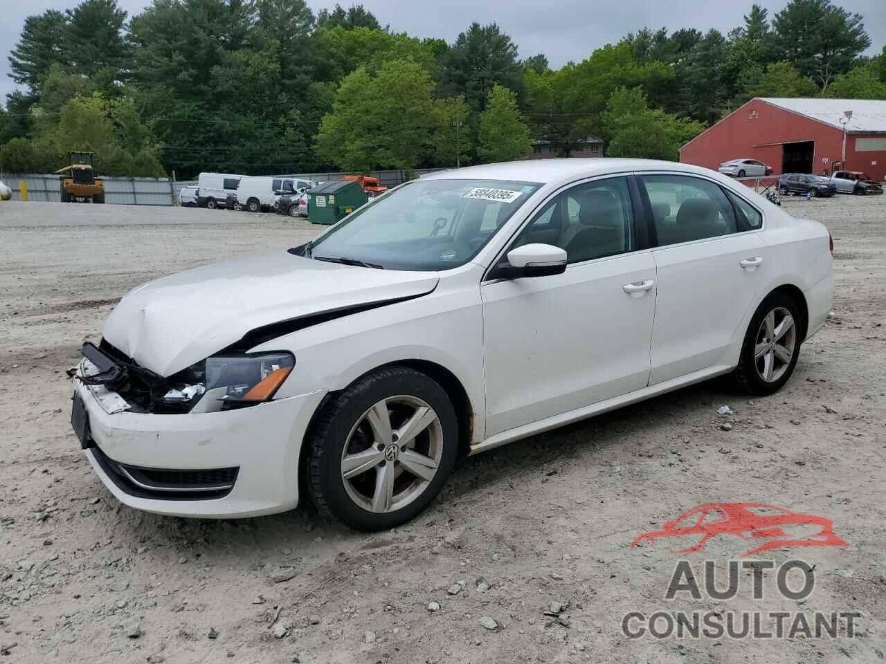 VOLKSWAGEN PASSAT 2013 - 1VWBP7A33DC049734