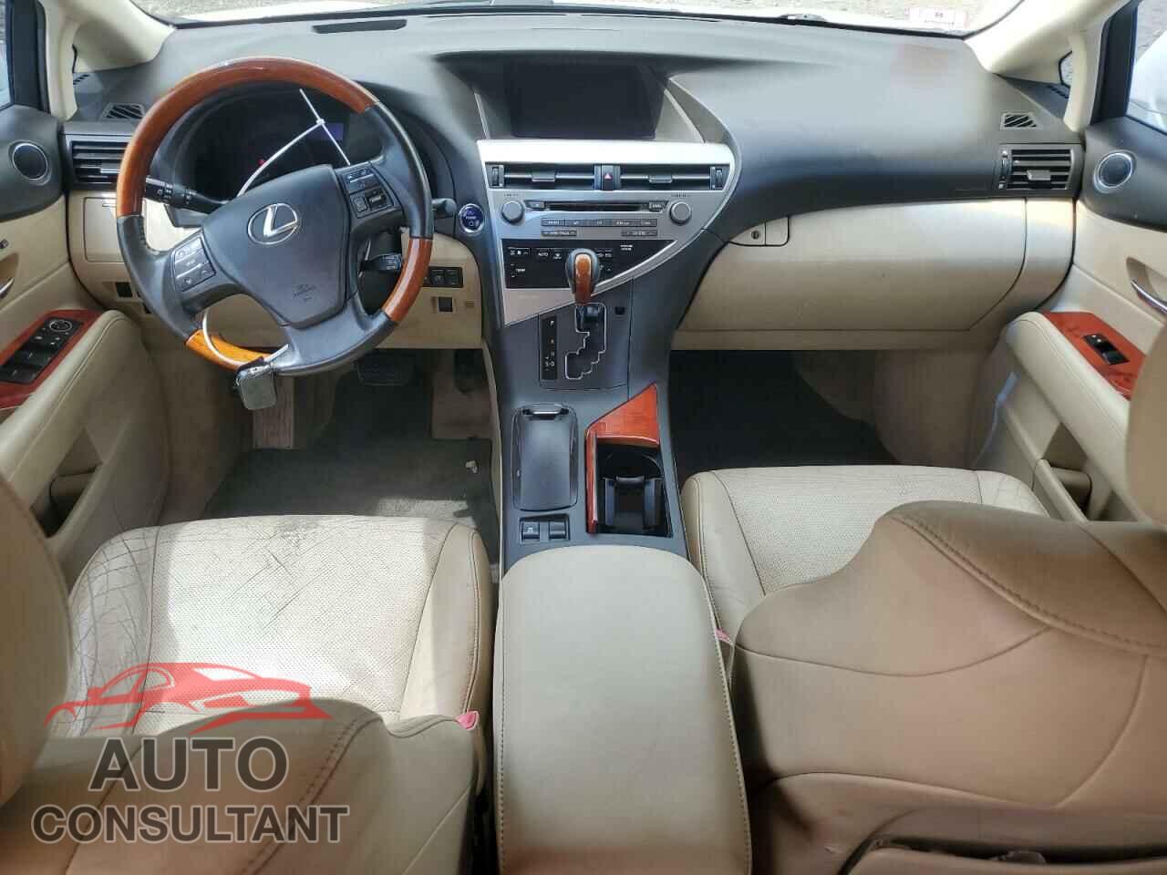LEXUS RX450 2011 - JTJBC1BA7B2419995