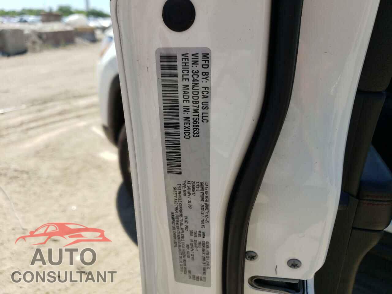 JEEP COMPASS 2021 - 3C4NJDDB7MT568633