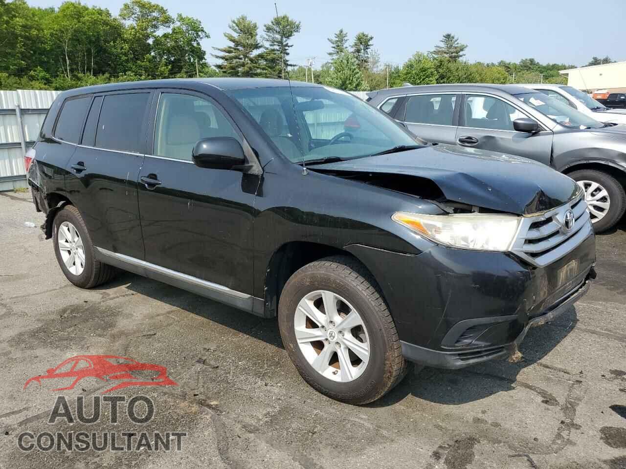 TOYOTA HIGHLANDER 2012 - 5TDBK3EH0CS140943