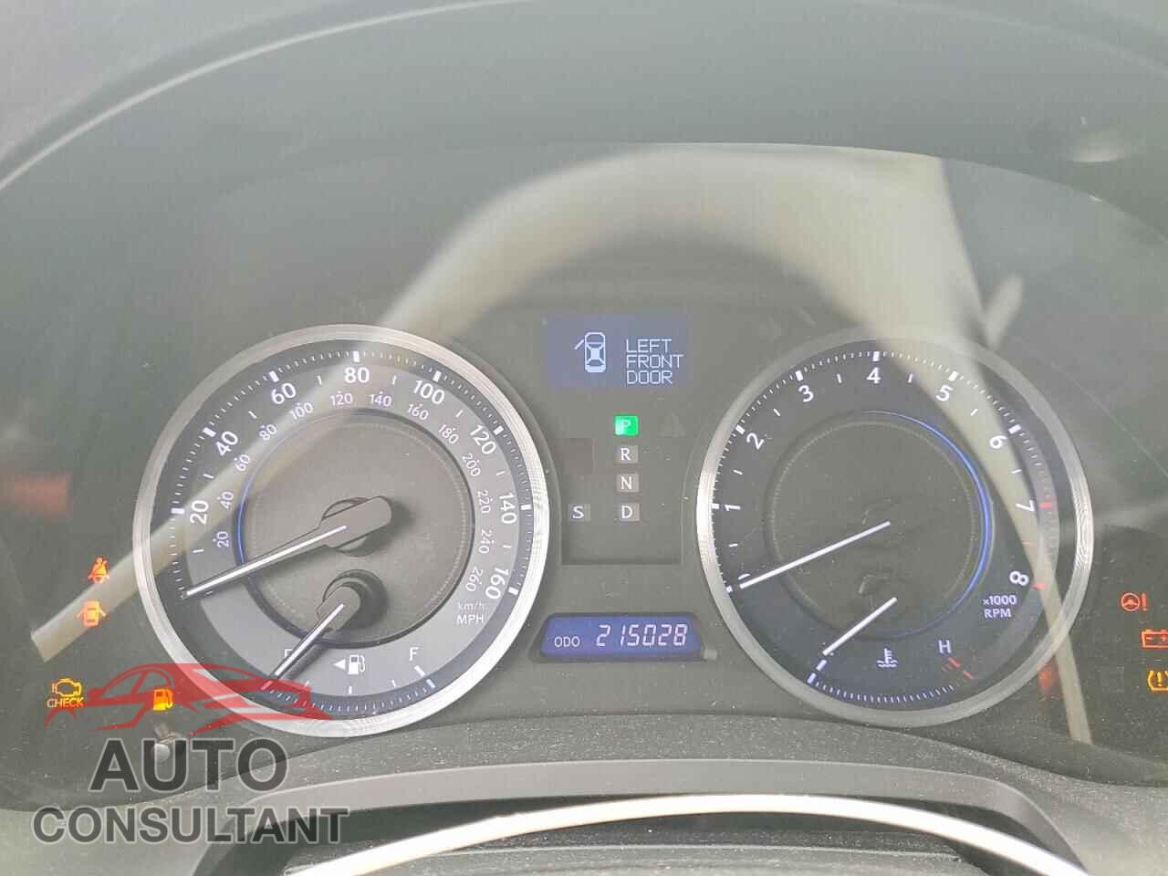 LEXUS IS 2011 - JTHBF5C29B5156155